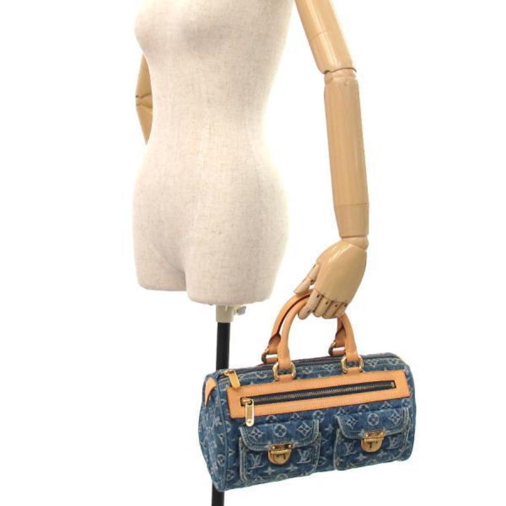 Louis Vuitton Denim Speedy Bag Monogram Neo